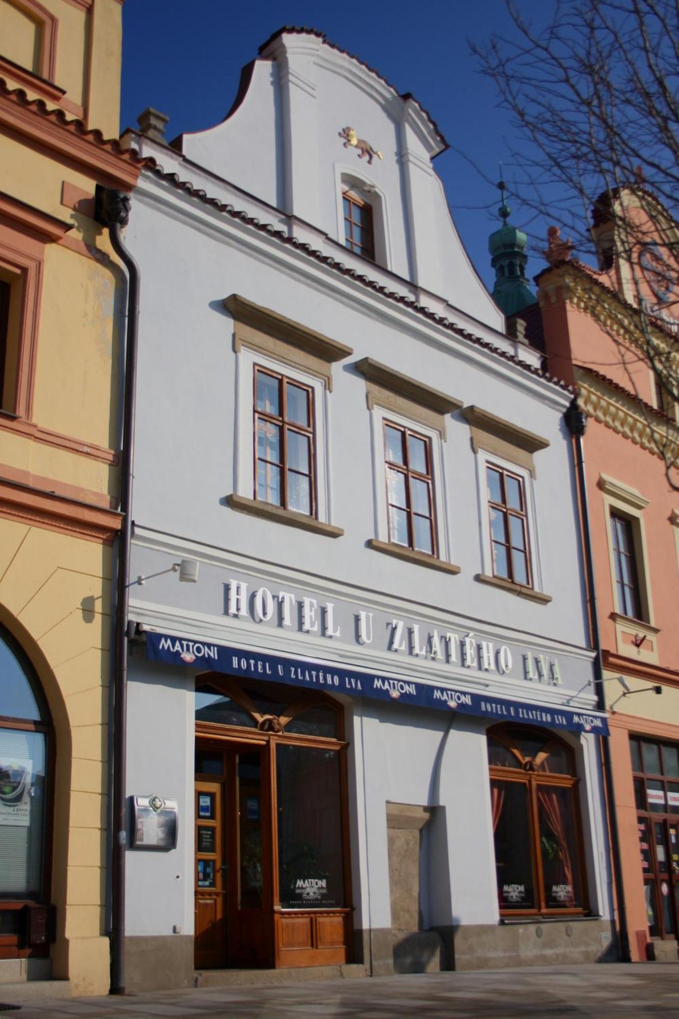 Hotel U Zlateho Lva كافليتشكوف برود المظهر الخارجي الصورة